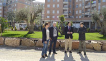 El Paseo Mestre Villar ya cuenta con un parque de amplias dimensiones construido con el II Plan de Empleo del Ayuntamiento de Sagunto