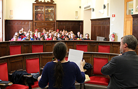 El alcalde de Sagunto y la vicepresidenta de la SAG se reúnen con los trabajadores contratados por la SAG para el Plan de Empleo Municipal