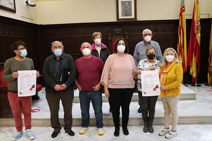 Participación Ciudadana presenta Escuela de asociaciones, la oferta de cursos de formación para las asociaciones del municipio