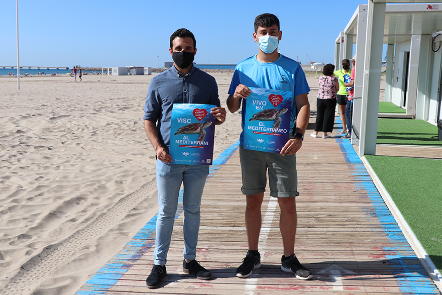 Sagunto participa en la campaña 'Tortugas en el Mediterráneo' de la Fundación Oceanogràfic