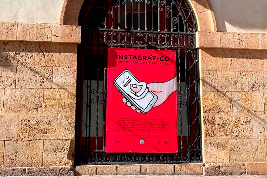 La exposición urbana ‘Instagráfico’ estará en Sagunto desde mañana hasta el 24 de enero