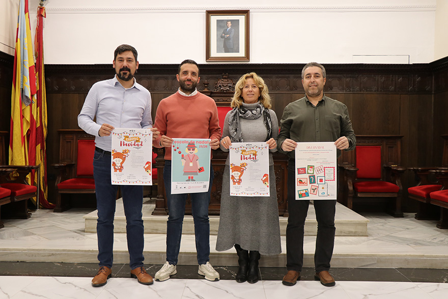 Deportes, Juventud y Servicios Sociales presentan la oferta de ocio navideña para la infancia y personas con diversidad funcional