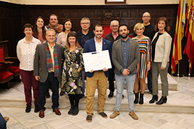 El Ayuntamiento de Sagunto recibe al Doctor en Matemáticas Francisco Chicharro