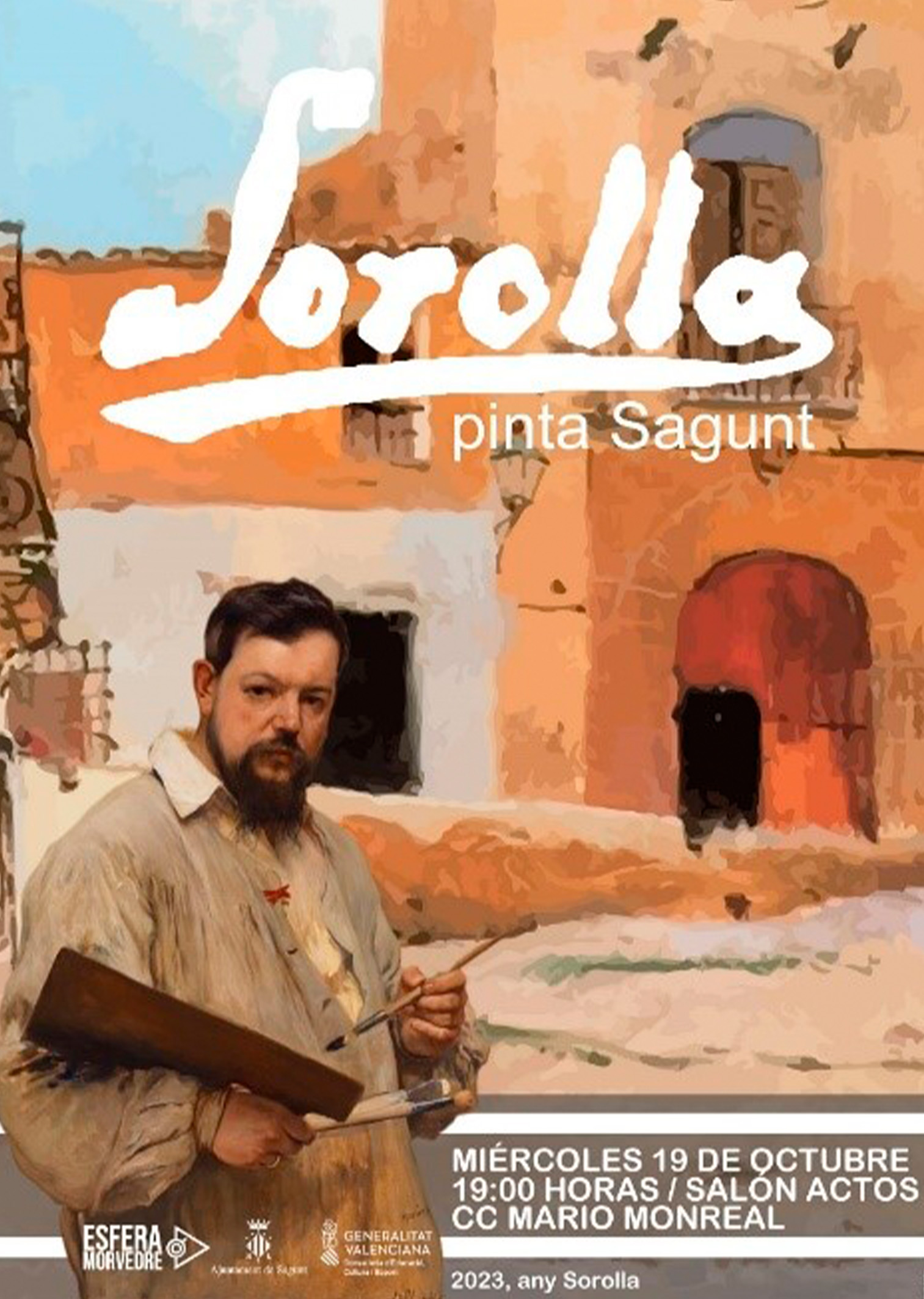 El Centro Cultura Mario Monreal acoge la conferencia ‘Sorolla Pinta Sagunto’ de la Asociación Cultural Esfera Morvedre