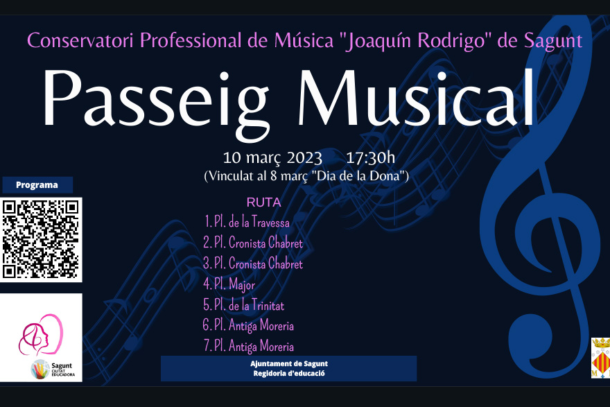 El Conservatorio finaliza el segundo trimestre con diferentes conciertos y audiciones, además de una ‘Passejada Musical’