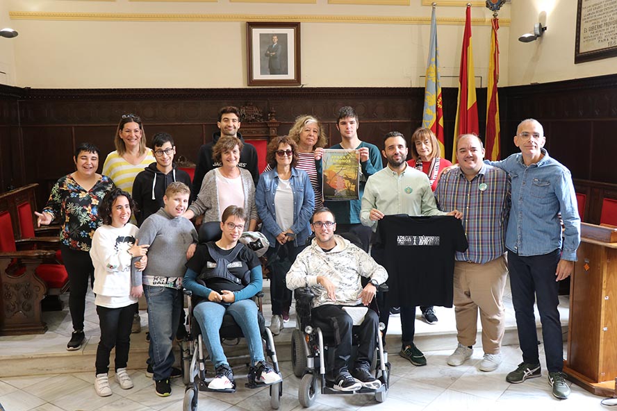 La companyia de teatre del CEE Albanta-Sagunt presenta el seu espectacle 'La història de Folcris, un Pokémon especial'