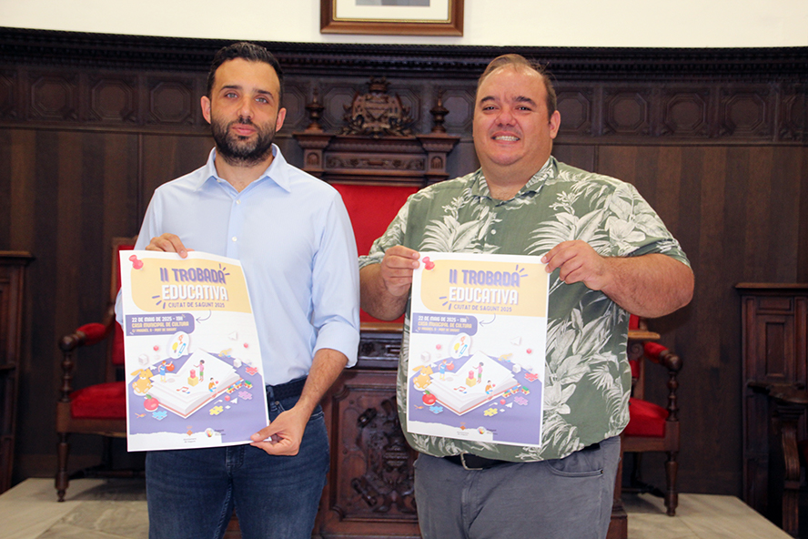 La II Trobada Educativa Ciutat de Sagunt tiene lugar la tarde del 22 de mayo en la Casa Municipal de Cultura