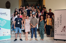 El alcalde de Sagunto recibe en el ayuntamiento al alumnado del programa Erasmus +