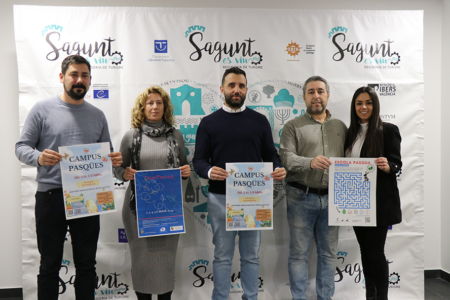 L'Ajuntament de Sagunt presenta els tres campus de Pasqua