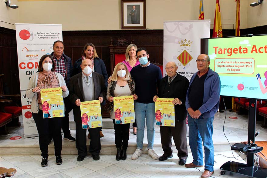 Vuelve la Tarjeta Activa Sagunto para impulsar el comercio local