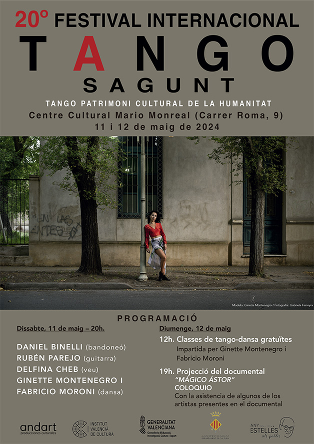 Este fin de semana se celebra el XX Festival Internacional de Tango de Sagunto
