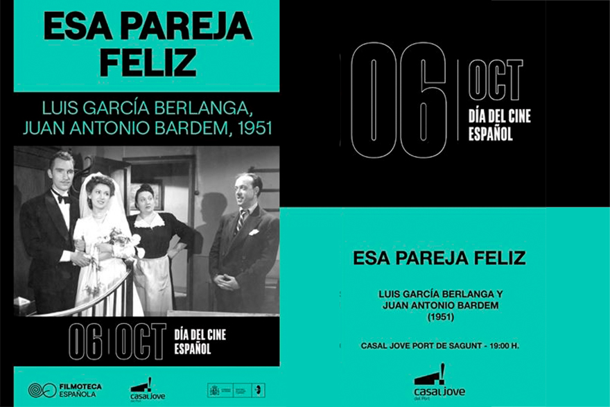 El Día del Cine Español se celebra con la proyección de 'Esa pareja feliz' (1951) 