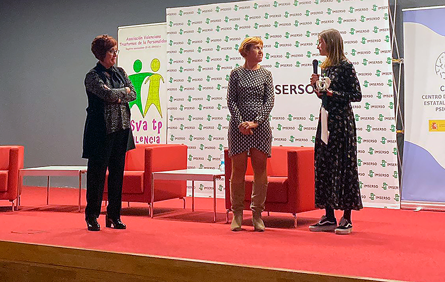 El equipo SASEM de Servicios Sociales recibe una mención de honor por su intervención social con personas con trastorno de personalidad