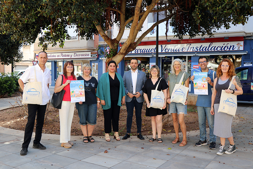 La campaña ‘Hola Verano’ dinamiza el comercio local del casco antiguo de Puerto de Sagunto