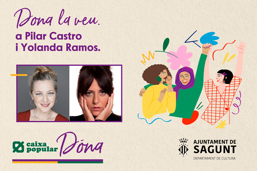 El programa 'Dona la veu' contará en el coloquio de mañana con las actrices Pilar Castro y Yolanda Ramos