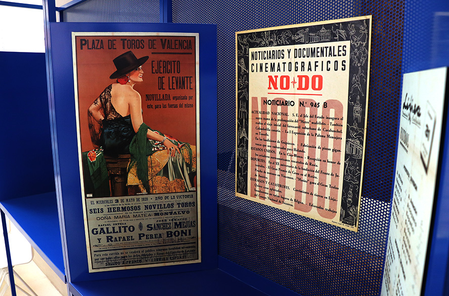 La exposición Prietas las filas. Vida cotidiana y franquismo ya está abierta al público 