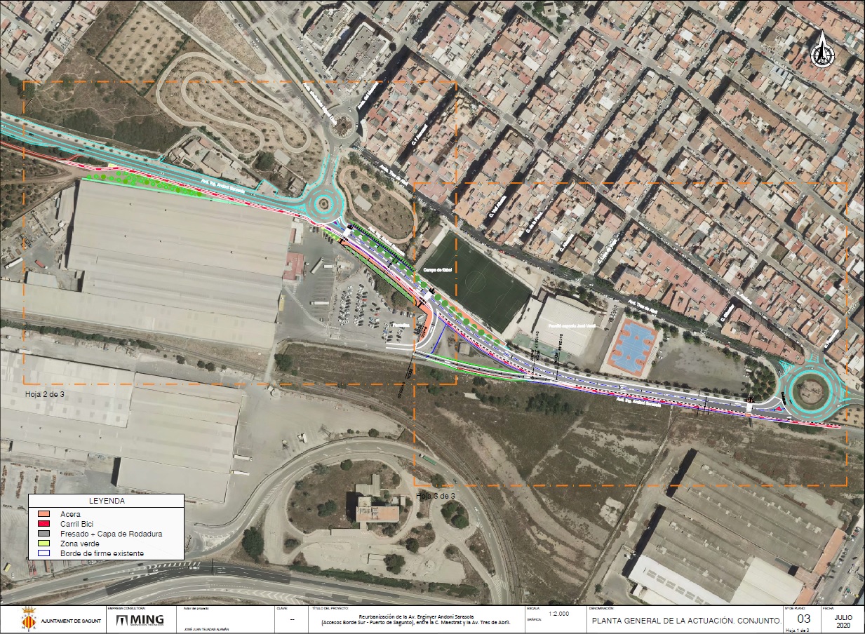 La Junta de Gobierno aprueba la licitación de las obras de reurbanización de la avenida Ingeniero Andoni Sarasola