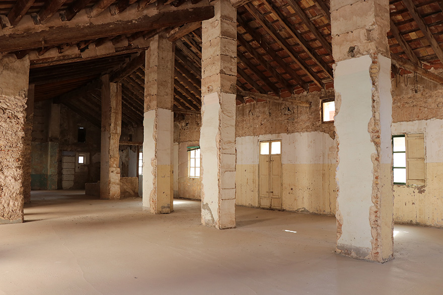 Red Eléctrica y el Ayuntamiento de Sagunto visitan la Casa Romeu tras completarse la primera fase de las obras