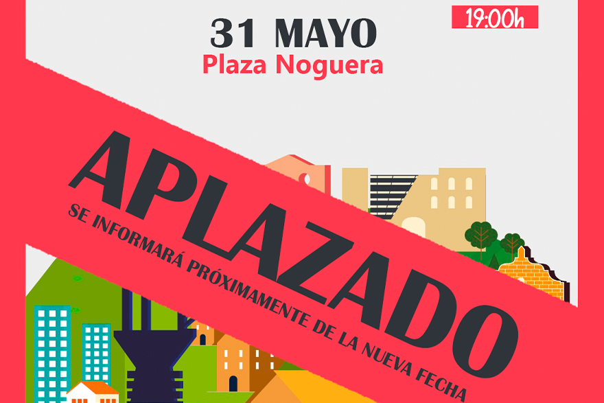 Aplazado el encuentro de Alcalde de Barrio previsto para hoy en la plaza Noguera
