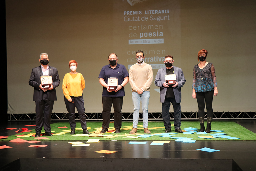 El Ayuntamiento de Sagunto entrega los Premios Literarios ‘Ciutat de Sagunt’ 2020 a Àngel Fabregat, Josep Usó y Manuel Molins 