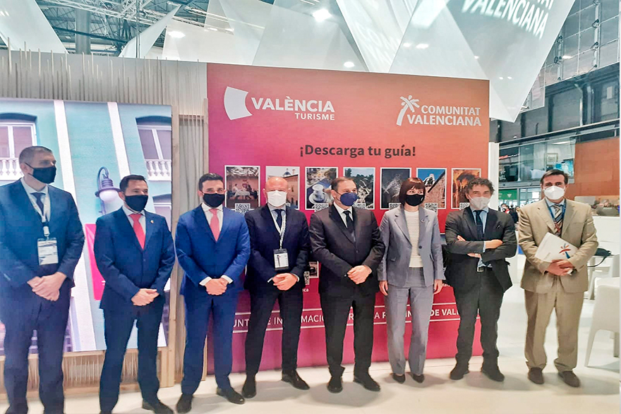 Sagunto presenta en FITUR como productos turísticos la Ruta Urban Art y el Centro de Interpretación de la Vía Verde Puerto de Sagunto- Ojos Negros 