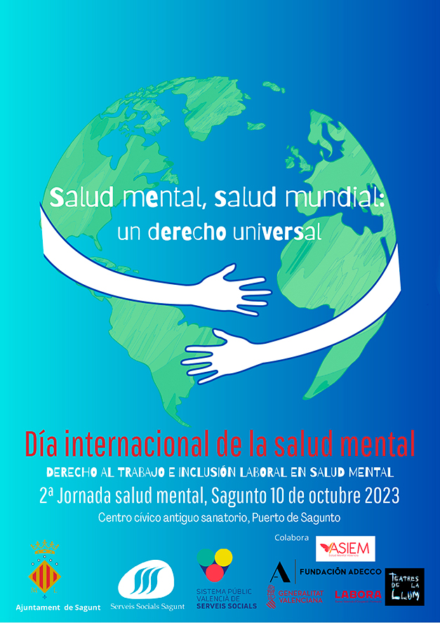 Sagunto programa la 2a Jornada de la Salud Mental para el 10 de octubre