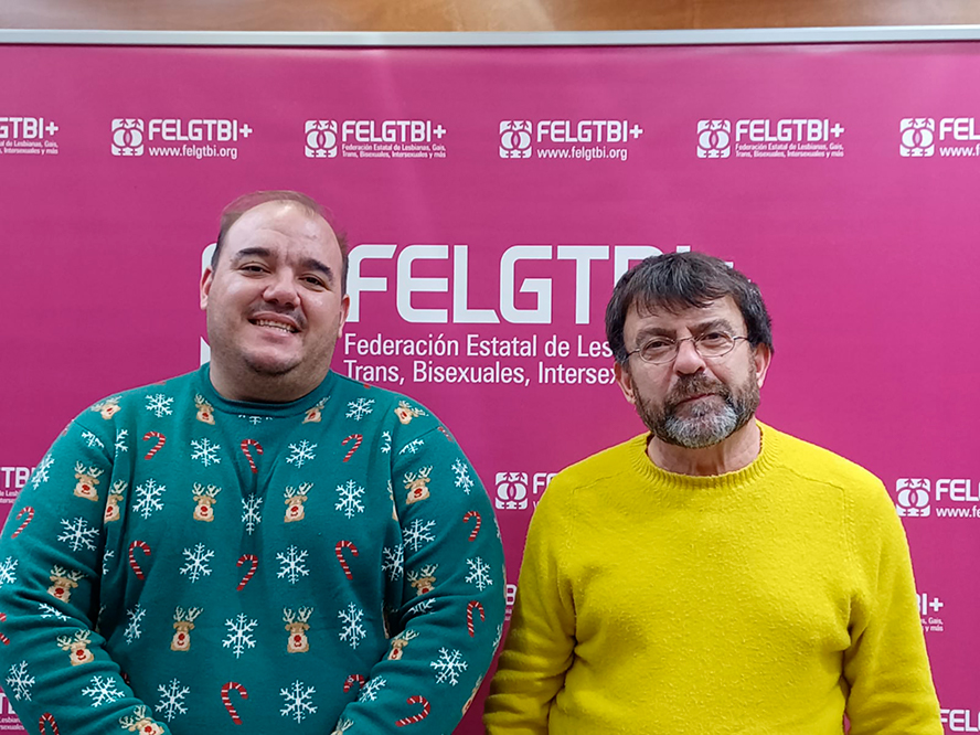 El regidor de Polítiques LGTBIQ+, Raúl Palmero, acudix a la jornada d'Innovació i Intervenció amb Delictes d'Odi