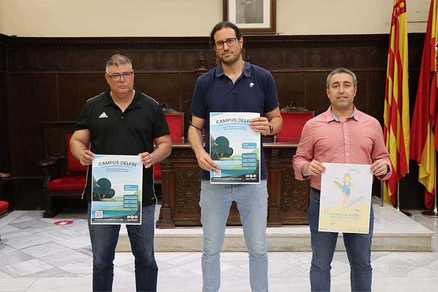 El Ayuntamiento presenta la Escola d’Estiu, el Campus Delfín y Diver Estiu