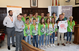 El equipo alevín del Club de Patinaje Alas de Sagunto es subcampeón de España