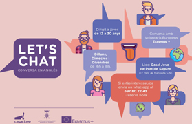 Juventud ofrece clases gratuitas de conversación en inglés en el Casal Jove