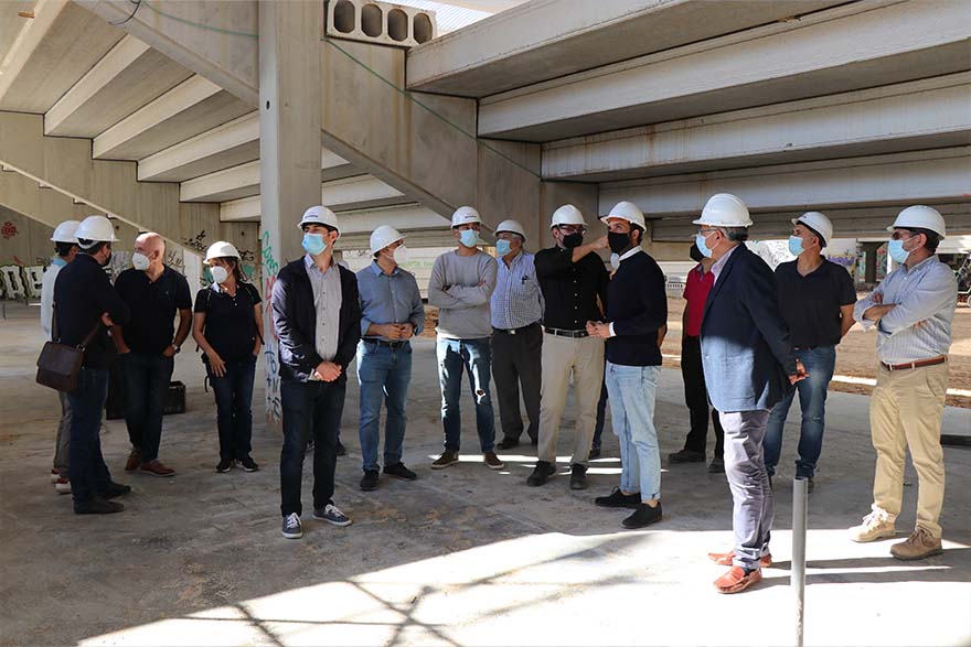 Las obras del nuevo pabellón del SUNVP VI avanzan a buen ritmo 