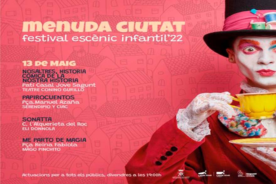 Esta tarde continúa el festival escénico infantil Menuda Ciutat con cuatro espectáculos