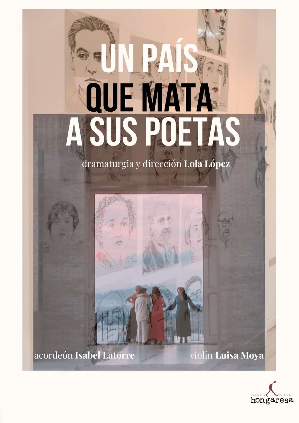 'Un país que mata a sus poetas', de Hongaresa Teatre, llega al Centro Cultural Mario Monreal