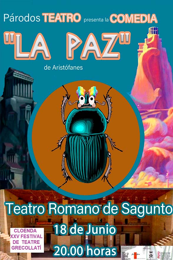 ‘La Paz’, de Aristófanes, la obra encargada de clausurar el Festival de Teatro Grecolatino de Sagunto