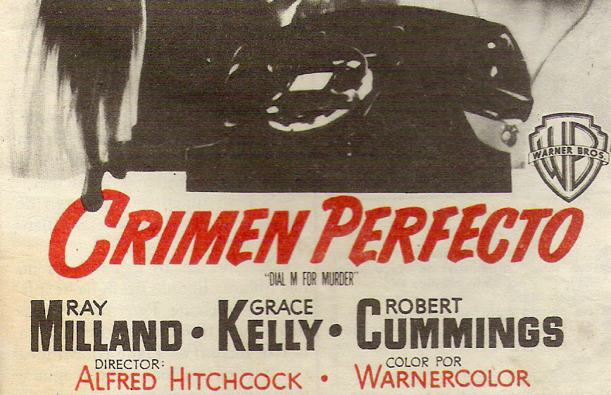 ‘Diumenges de cine’ proyectará la película Crimen Perfecto, de Alfred Hitchcock en el Mario Monreal