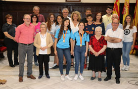 El Ayuntamiento de Sagunto recibe a las campeonas de España de hockey línea Sub-20 Carla Morales y Alba Silvestre