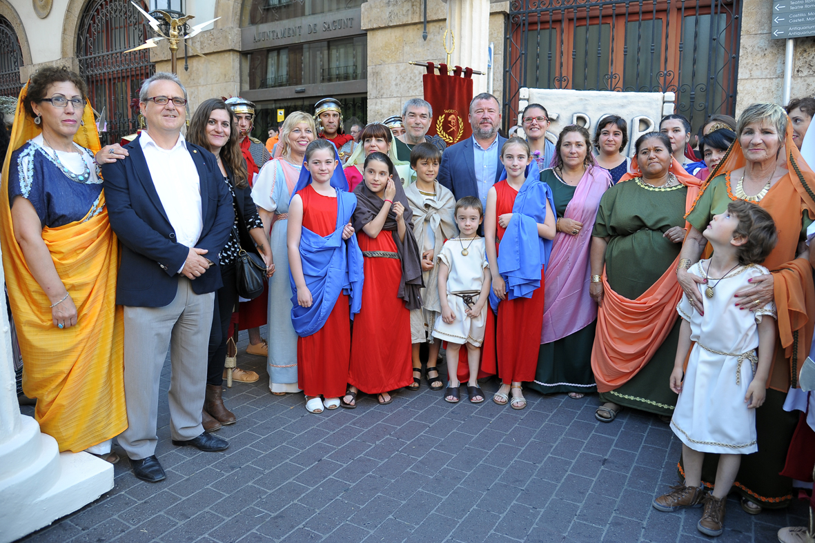 Éxito de participación en el mercado temático romano este fin de semana