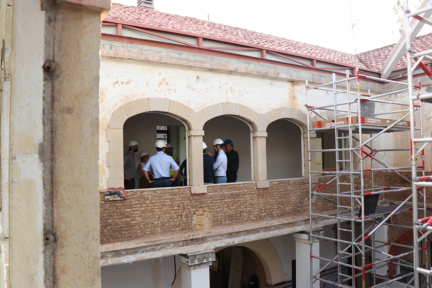 Avancen les obres de rehabilitació del Casino de la Gerència