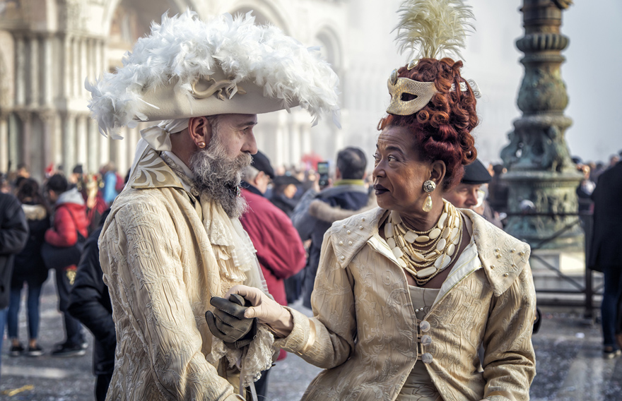 El fotógrafo David Piqueras acerca el carnaval de Venecia al Mario Monreal