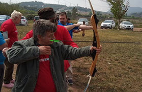Relevo Paralímpico vuelve a Sagunto con el tiro con arco