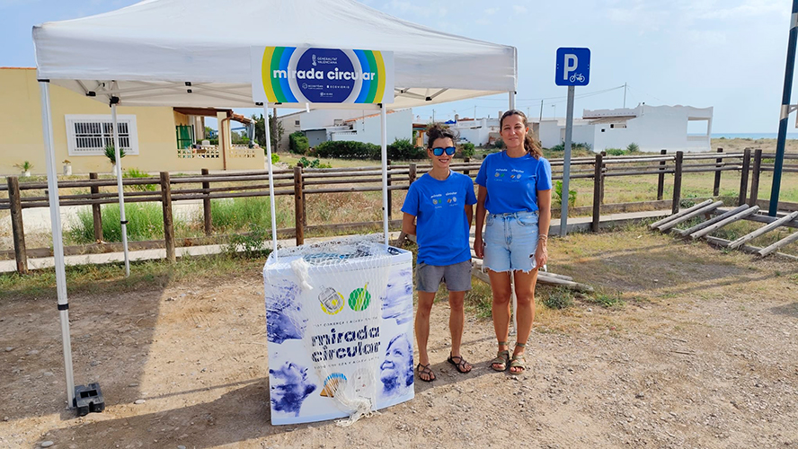 'Recicla pel clima' consciencia sobre la importància de la conservació mediambiental de la costa de Sagunt