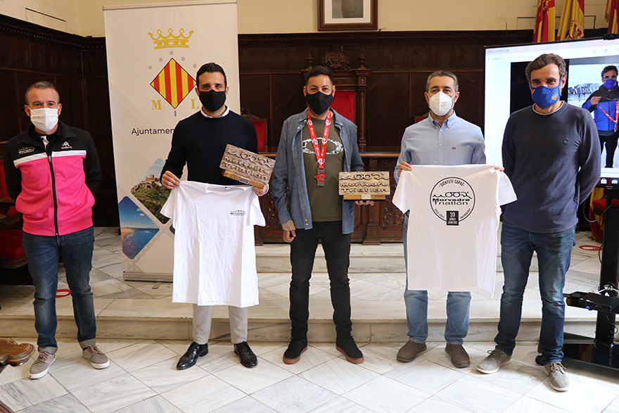El Ayuntamiento de Sagunto recibe a Christian Pérez, subcampeón de España de Duatlón PTS5