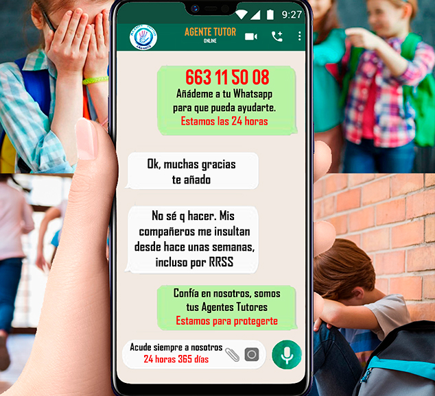 La Policía Local habilita un número de teléfono para hablar a través de Whatsapp con los niños y niñas que necesiten sus servicios o quieran realizar consultas