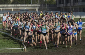 Los atletas locales Laura Méndez y Abderrahman El Kayami, protagonistas en Gijón