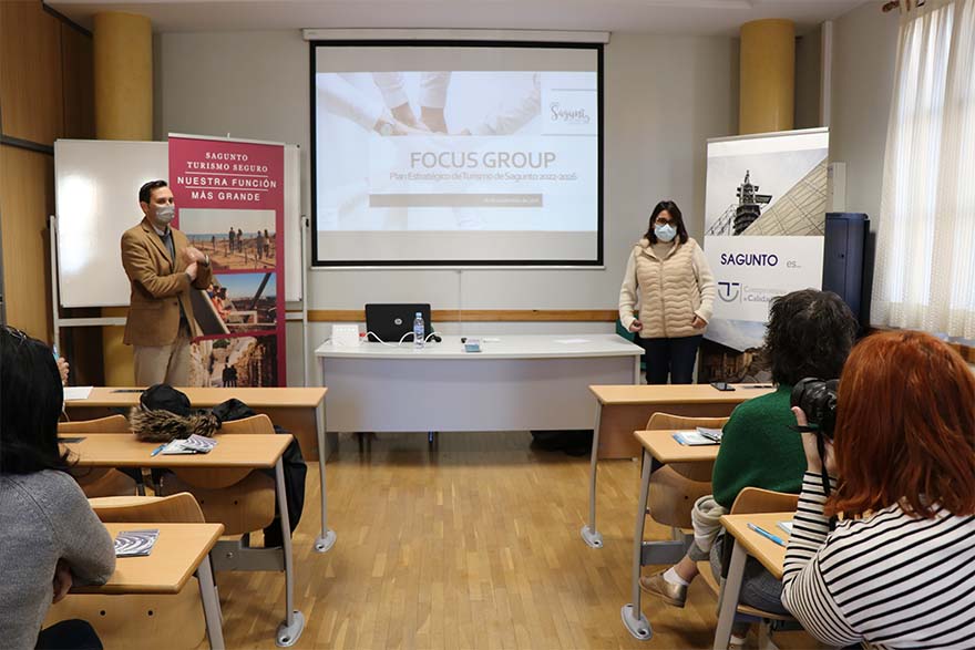 El Ayuntamiento de Sagunto inicia la redacción del nuevo Plan Estratégico de Turismo 2022-26 con una jornada de participación público-privada