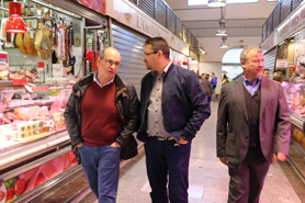 Las obras del mercado de Puerto de Sagunto terminarán a finales de febrero