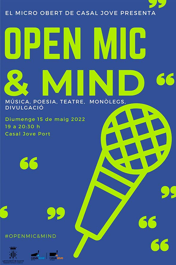 Juventud ofrece la posibilidad de hacer breves actuaciones en el Casal Jove