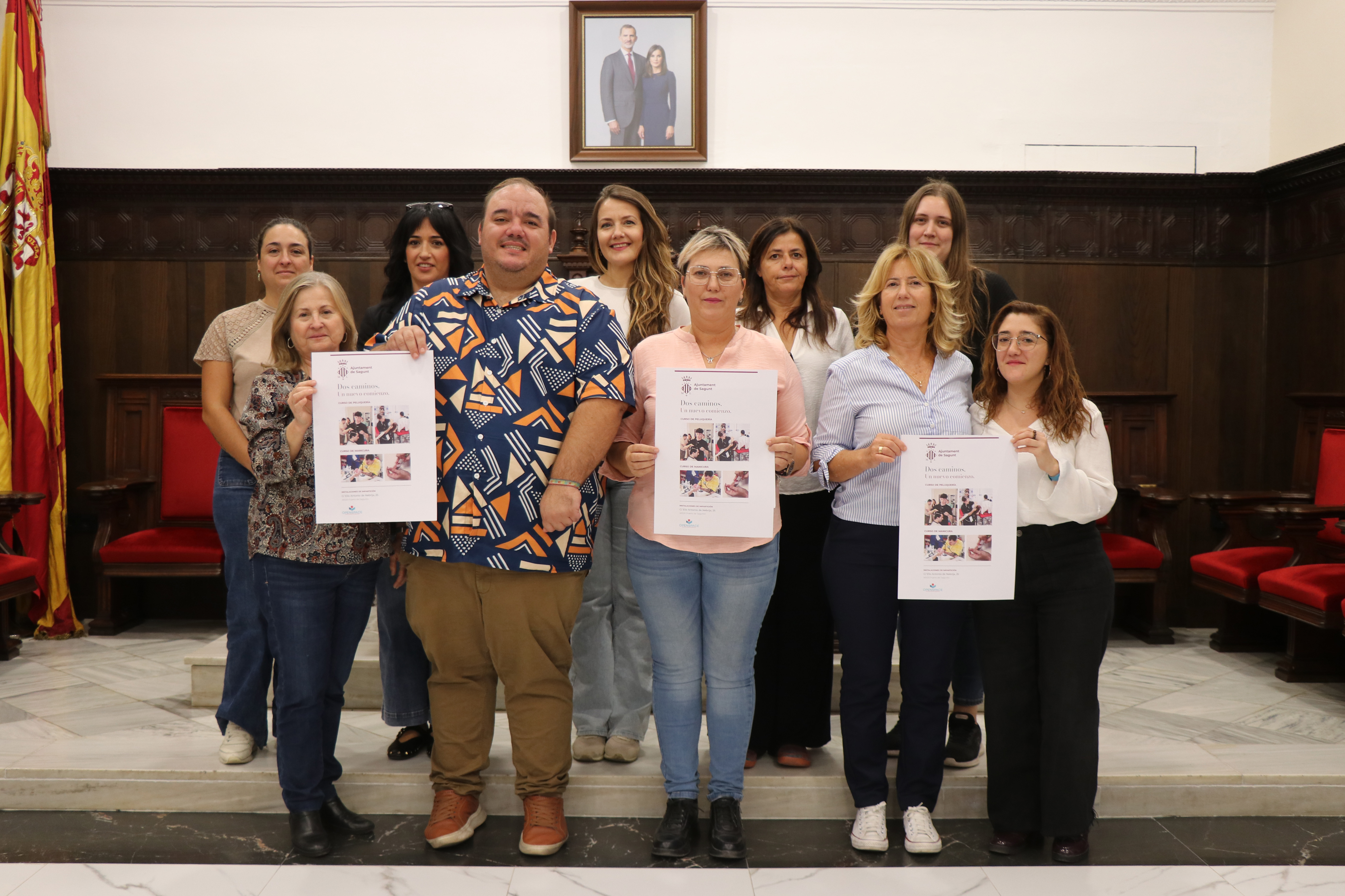 Sagunt impulsa dos cursos gratuïts de perruqueria i manicura per a persones en situació de vulnerabilitat