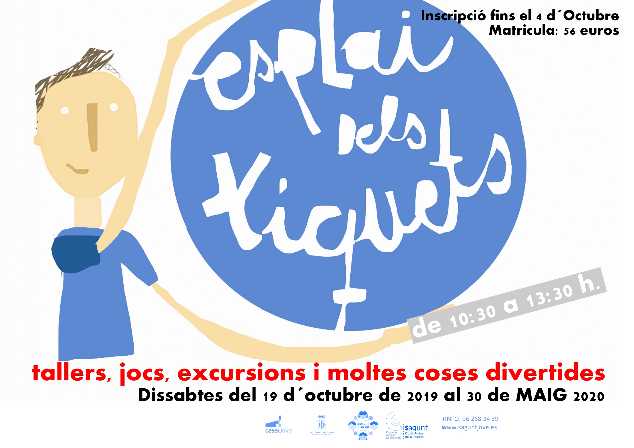 Abierto el plazo de inscripción para la nueva edición del Esplai dels Xiquets