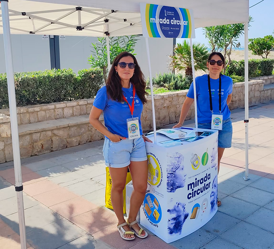 La campanya 'Mirada Circular' promou la consciència ambiental a Sagunt este estiu